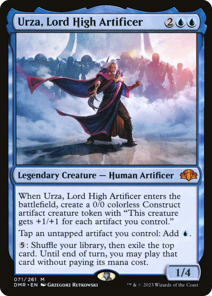 Urza, Lord High Artificer [Dominaria Remastered] | Boutique FDB TCG