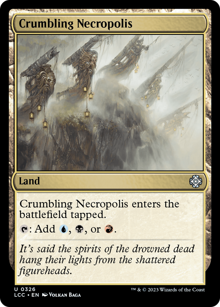 Crumbling Necropolis [The Lost Caverns of Ixalan Commander] | Boutique FDB TCG