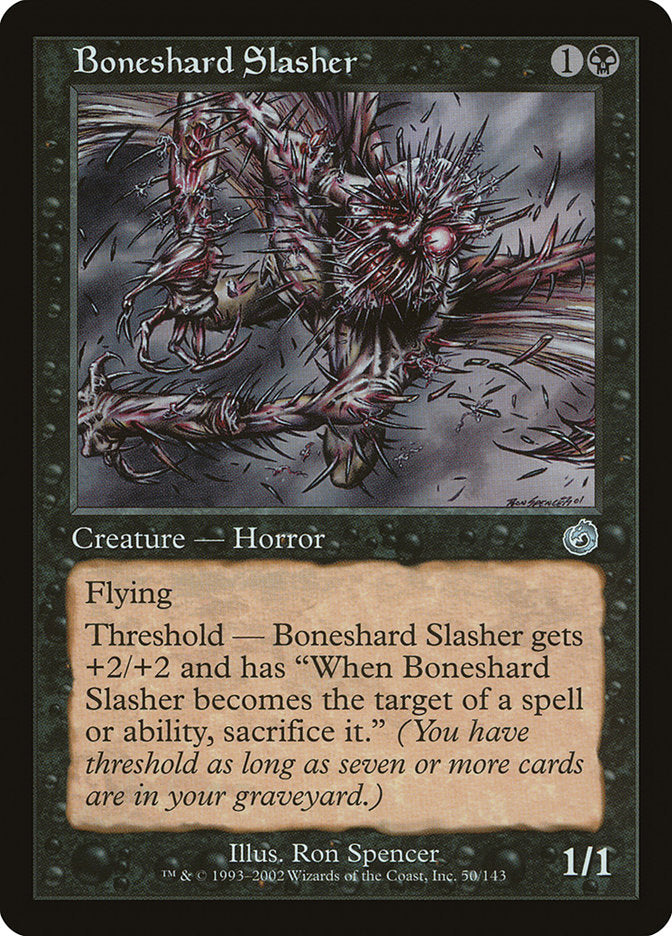 Boneshard Slasher [Torment] | Boutique FDB TCG