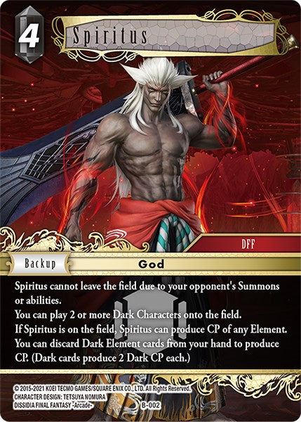 Spiritus [Boss Deck: Chaos] | Boutique FDB TCG