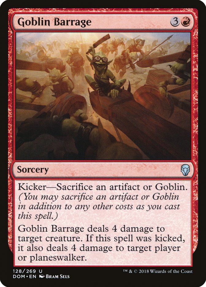 Goblin Barrage [Dominaria] | Boutique FDB TCG
