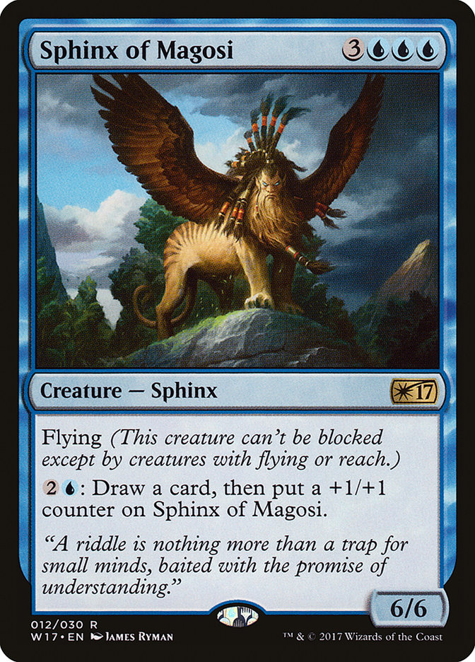 Sphinx of Magosi [Welcome Deck 2017] | Boutique FDB TCG