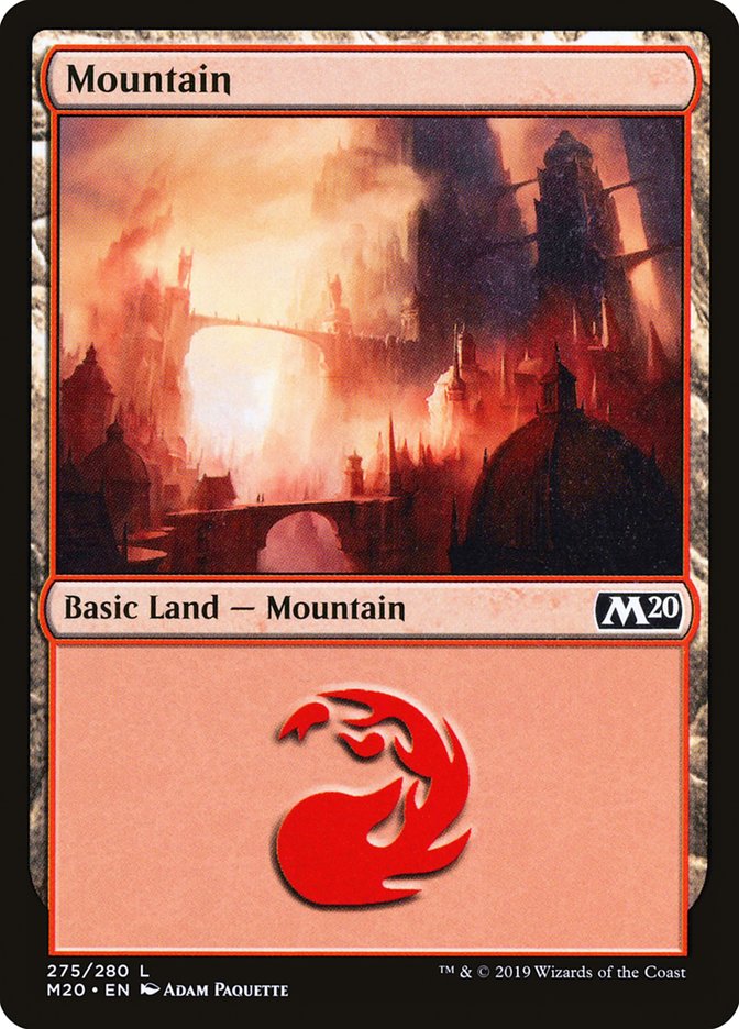 Mountain (275) [Core Set 2020] | Boutique FDB TCG