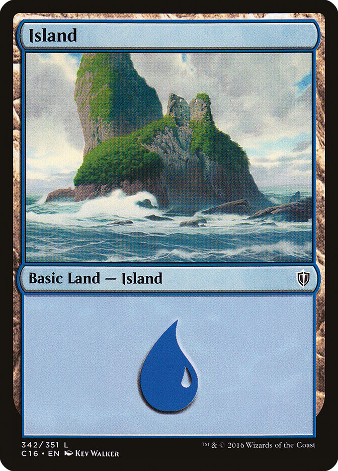 Island (342) [Commander 2016] | Boutique FDB TCG