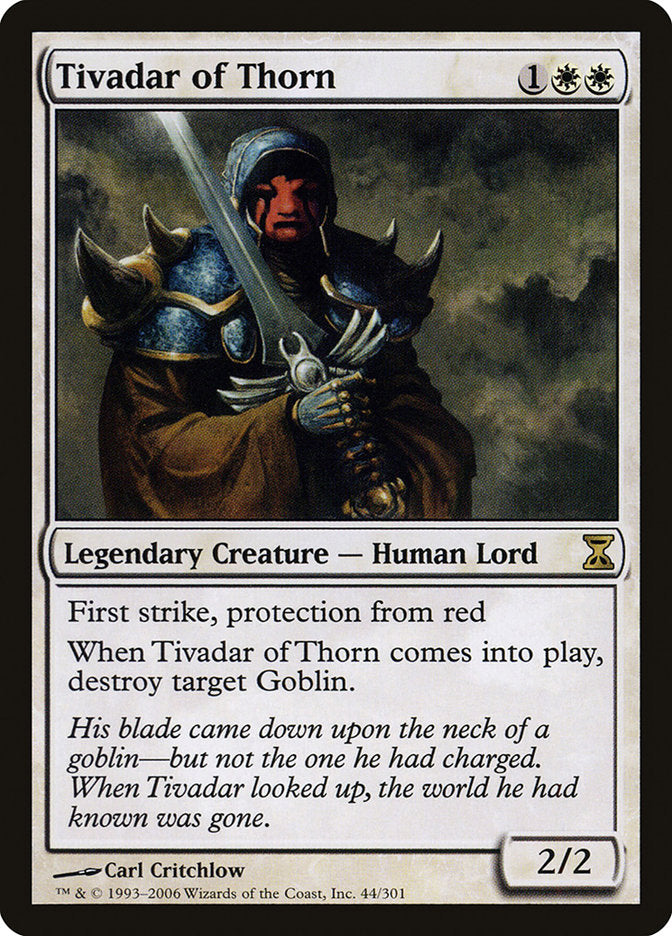 Tivadar of Thorn [Time Spiral] | Boutique FDB TCG