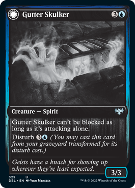 Gutter Skulker // Gutter Shortcut [Innistrad: Double Feature] | Boutique FDB TCG