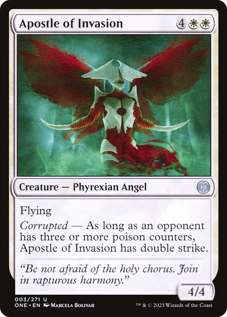 Apostle of Invasion [Phyrexia: All Will Be One] | Boutique FDB TCG
