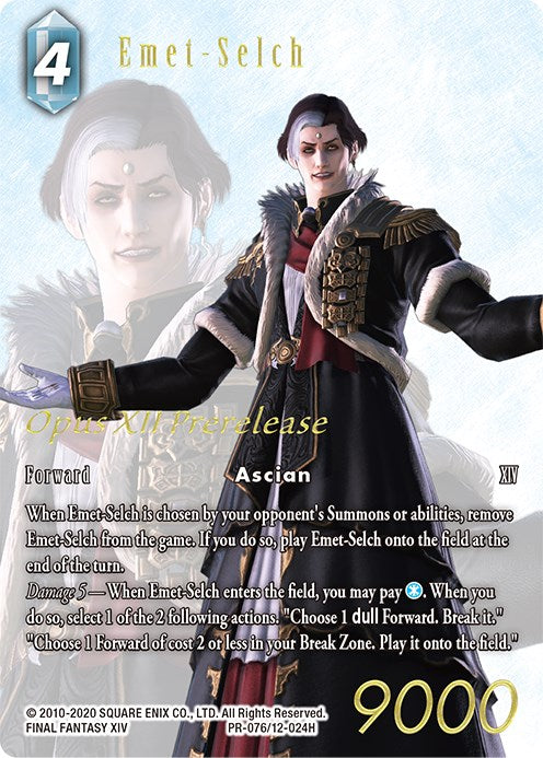 Emet-Selch [Opus XII Promo Cards] | Boutique FDB TCG