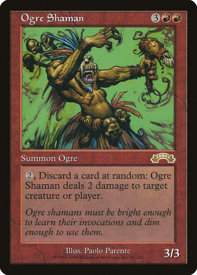 Ogre Shaman [Exodus] | Boutique FDB TCG