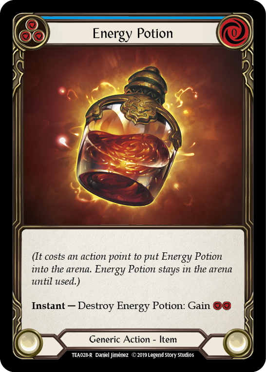 Energy Potion [TEA028-R] (Dorinthea Hero Deck)  1st Edition Normal | Boutique FDB TCG