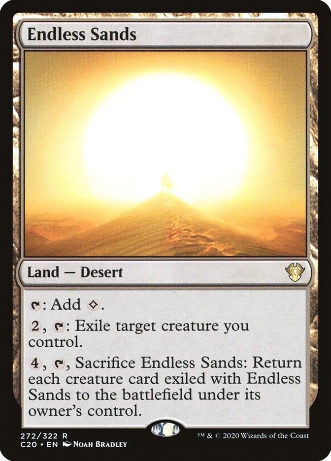 Endless Sands [Commander 2020] | Boutique FDB TCG