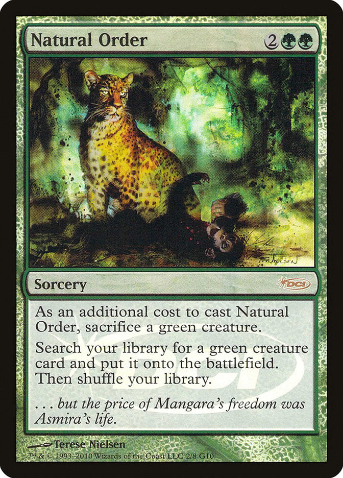 Natural Order [Judge Gift Cards 2010] | Boutique FDB TCG
