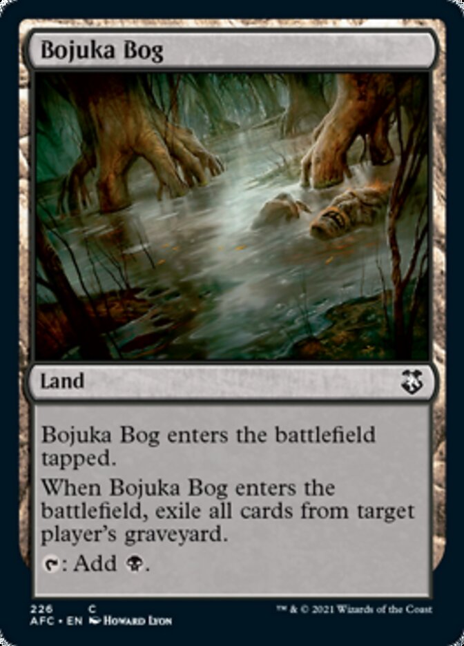 Bojuka Bog [Dungeons & Dragons: Adventures in the Forgotten Realms Commander] | Boutique FDB TCG