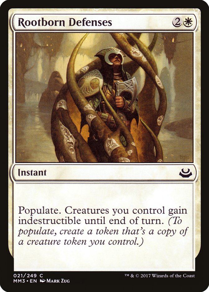 Rootborn Defenses [Modern Masters 2017] | Boutique FDB TCG