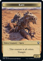 Kavu // Angel Double-Sided Token [Dominaria United Commander Tokens] | Boutique FDB TCG