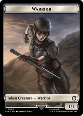 Treasure (0019) // Warrior Double-Sided Token [Fallout Tokens] | Boutique FDB TCG