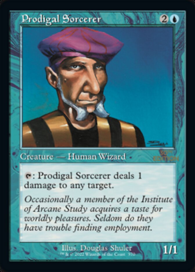 Prodigal Sorcerer (Retro) [30th Anniversary Edition] | Boutique FDB TCG