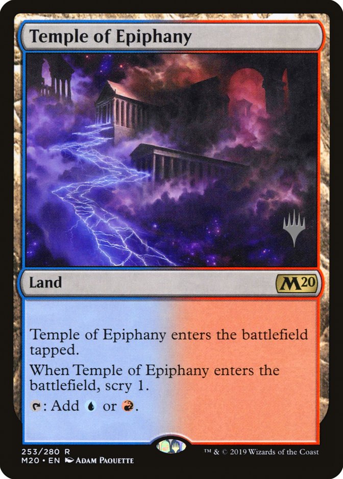 Temple of Epiphany (Promo Pack) [Core Set 2020 Promos] | Boutique FDB TCG