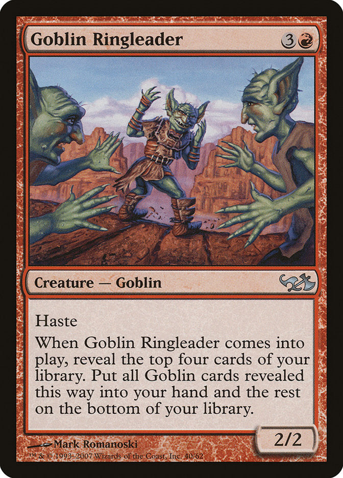 Goblin Ringleader [Duel Decks: Elves vs. Goblins] | Boutique FDB TCG