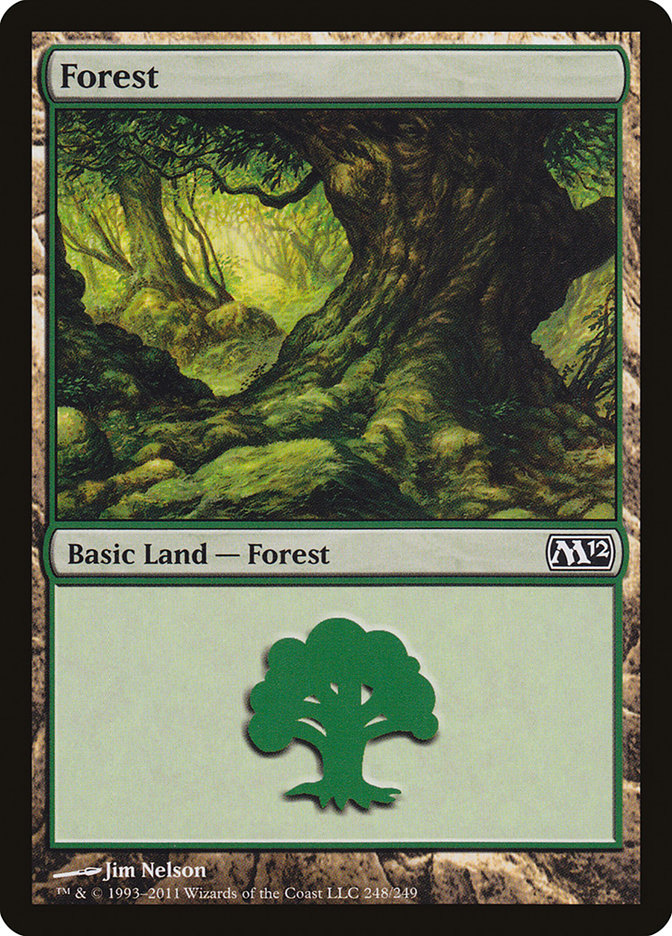 Forest (248) [Magic 2012] | Boutique FDB TCG