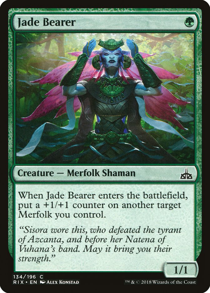 Jade Bearer [Rivals of Ixalan] | Boutique FDB TCG