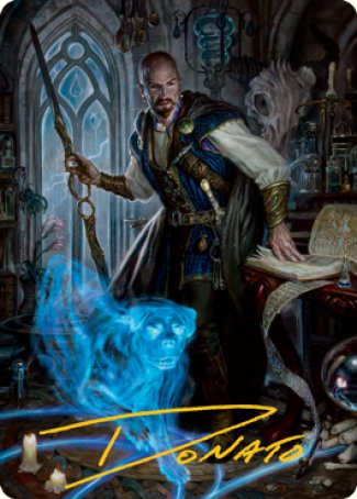 Mordenkainen Art Card (Gold-Stamped Signature) [Dungeons & Dragons: Adventures in the Forgotten Realms Art Series] | Boutique FDB TCG