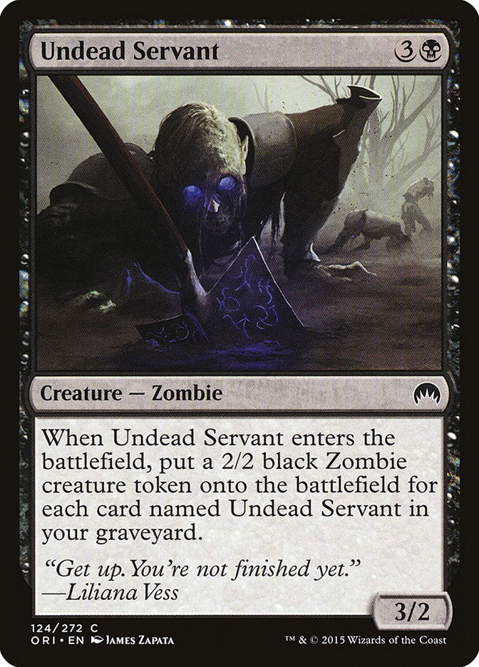 Undead Servant [Magic Origins] | Boutique FDB TCG