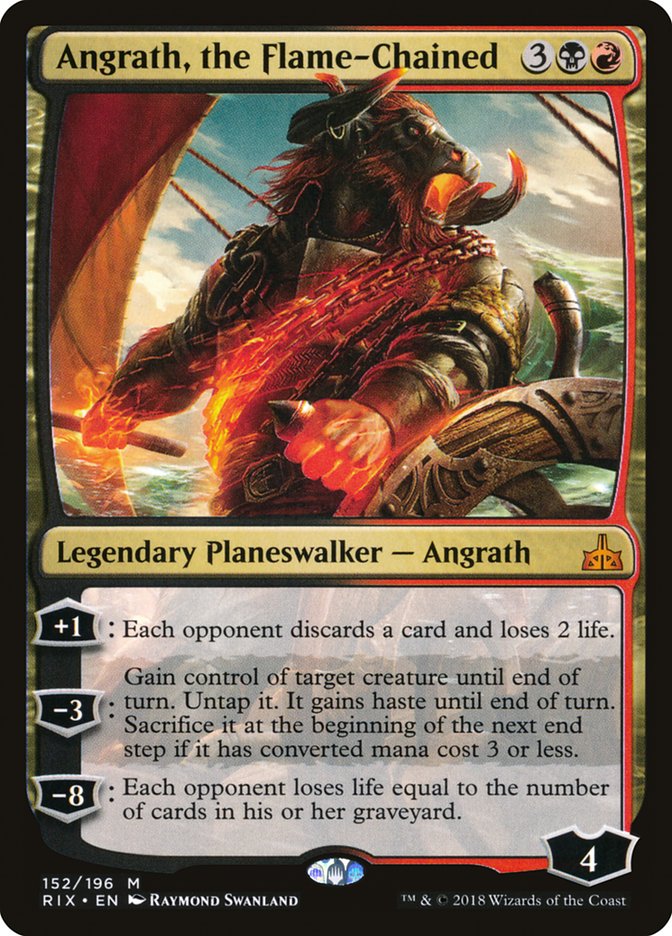 Angrath, the Flame-Chained [Rivals of Ixalan] | Boutique FDB TCG