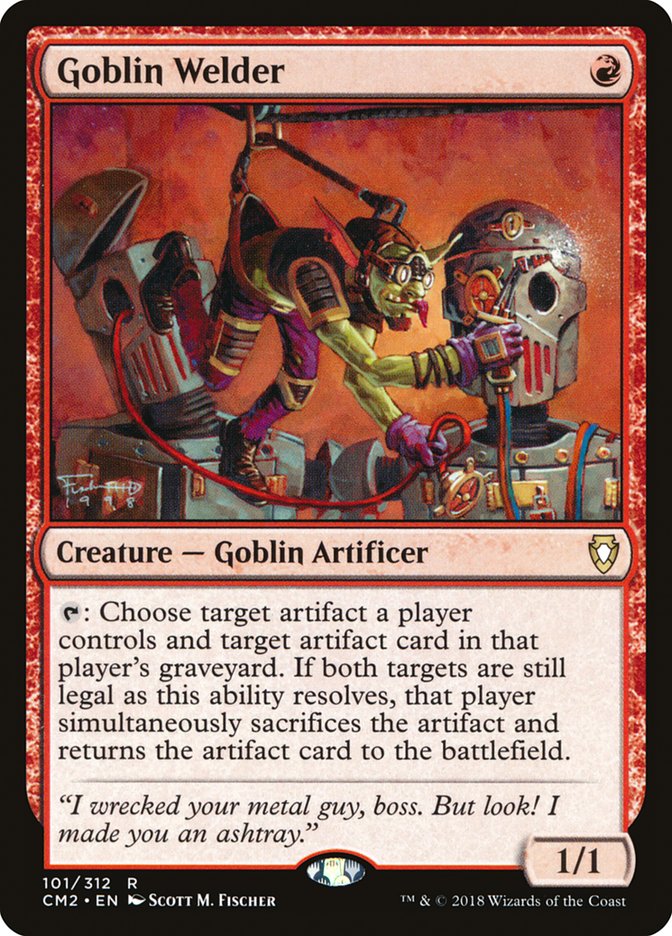 Goblin Welder [Commander Anthology Volume II] | Boutique FDB TCG