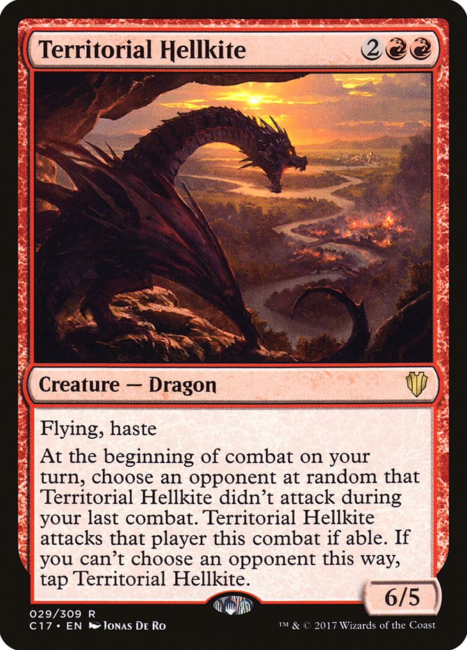 Territorial Hellkite [Commander 2017] | Boutique FDB TCG