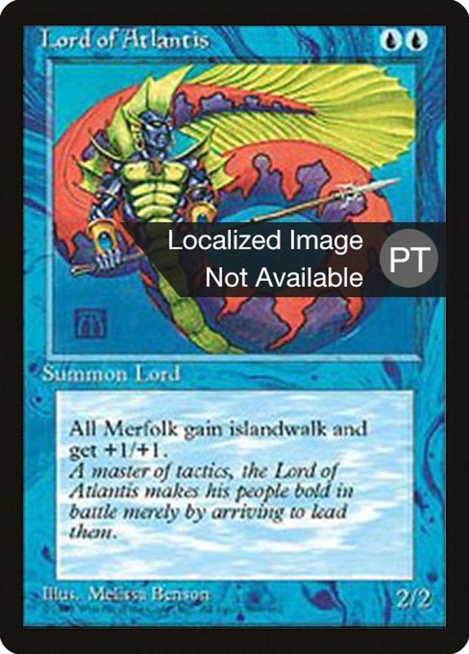 Lord of Atlantis [Fourth Edition (Foreign Black Border)] | Boutique FDB TCG