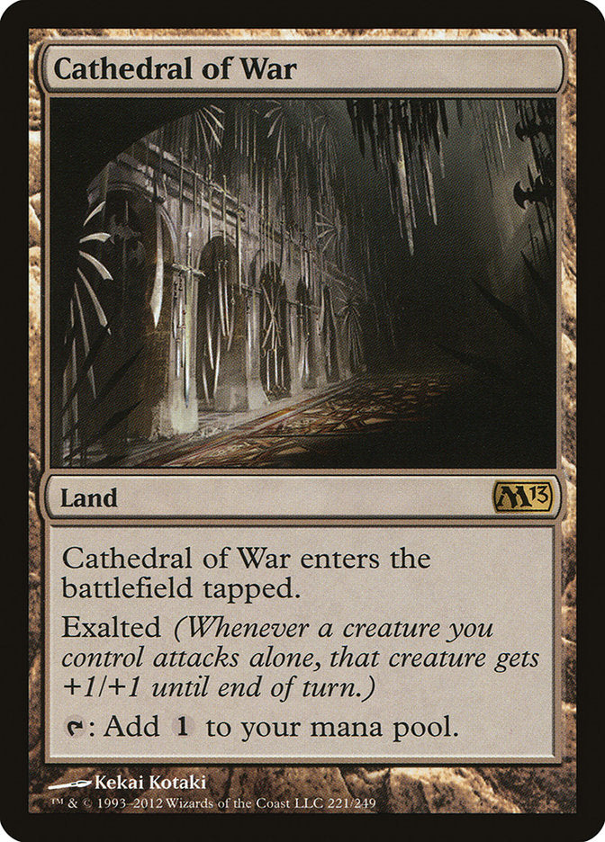 Cathedral of War [Magic 2013] | Boutique FDB TCG