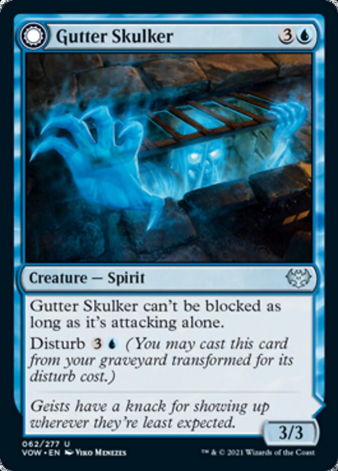 Gutter Skulker // Gutter Shortcut [Innistrad: Crimson Vow] | Boutique FDB TCG