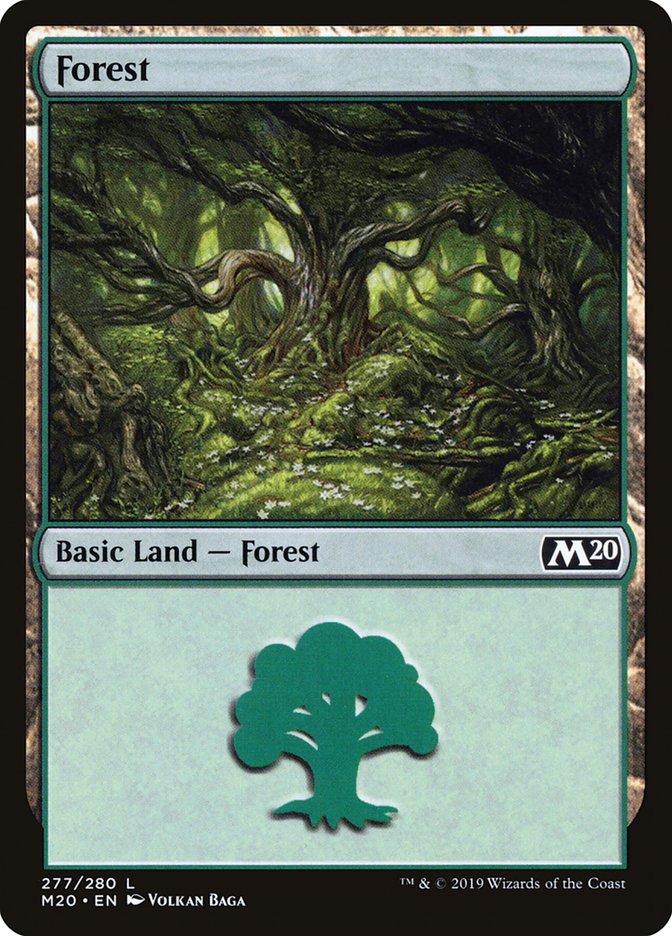 Forest (277) [Core Set 2020] | Boutique FDB TCG