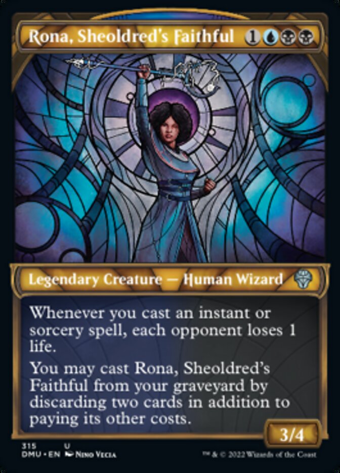 Rona, Sheoldred's Faithful (Showcase) [Dominaria United] | Boutique FDB TCG