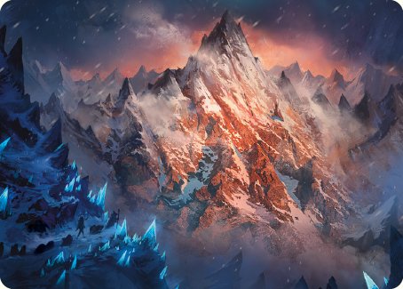 Mountain Art Card [The Lord of the Rings: Tales of Middle-earth Art Series] | Boutique FDB TCG