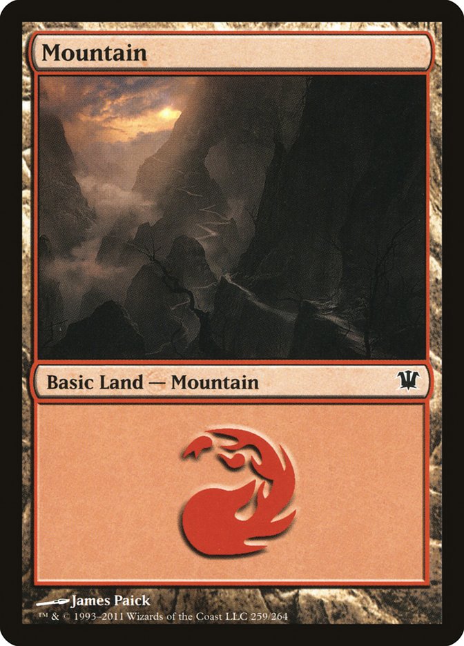 Mountain (259) [Innistrad] | Boutique FDB TCG