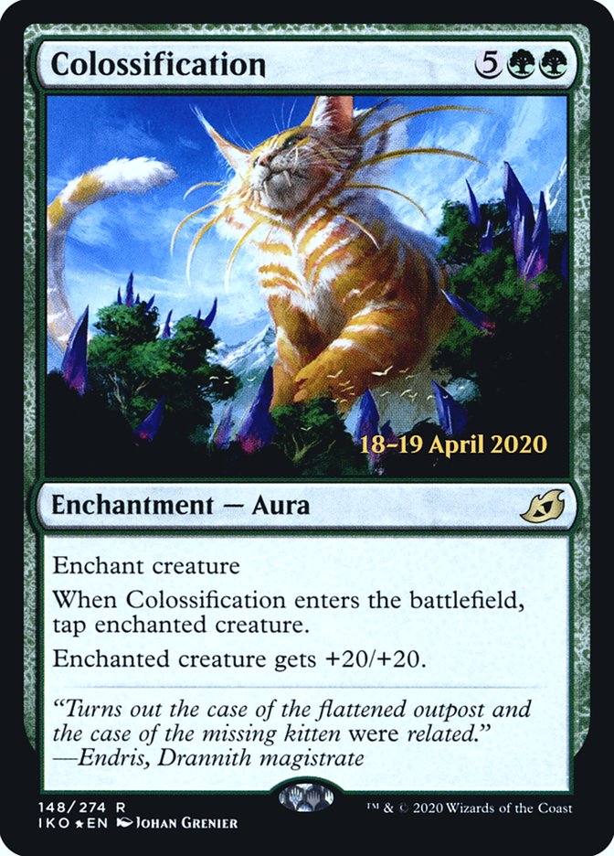 Colossification [Ikoria: Lair of Behemoths Prerelease Promos] | Boutique FDB TCG