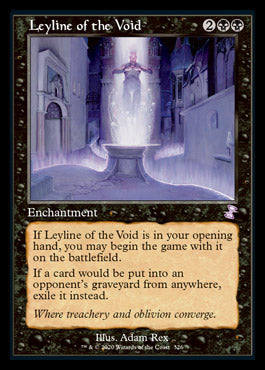 Leyline of the Void (Timeshifted) [Time Spiral Remastered] | Boutique FDB TCG