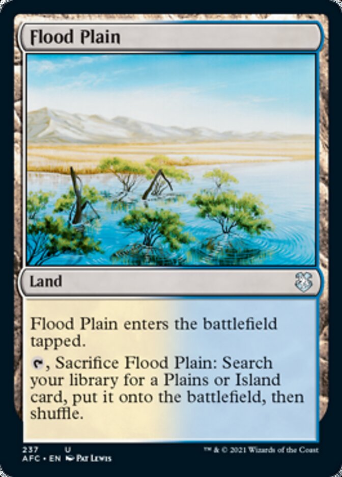 Flood Plain [Dungeons & Dragons: Adventures in the Forgotten Realms Commander] | Boutique FDB TCG