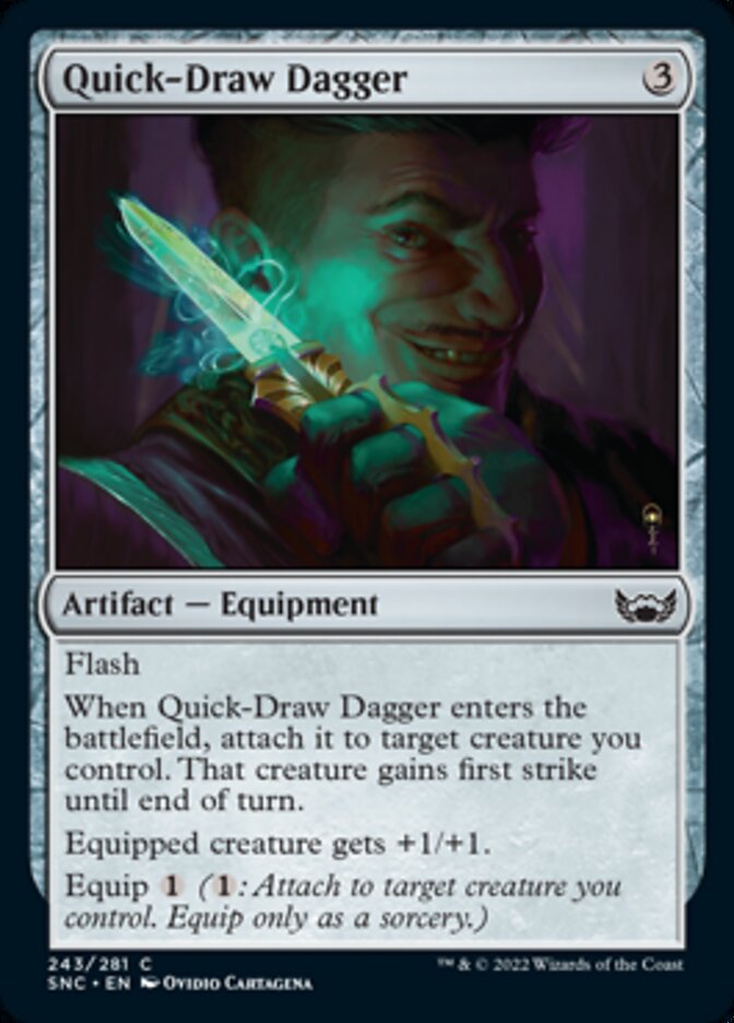 Quick-Draw Dagger [Streets of New Capenna] | Boutique FDB TCG