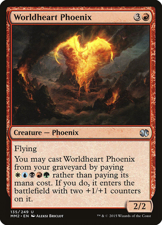 Worldheart Phoenix [Modern Masters 2015] | Boutique FDB TCG