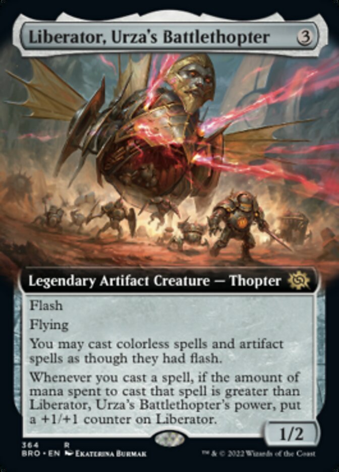 Liberator, Urza's Battlethopter (Extended Art) [The Brothers' War] | Boutique FDB TCG