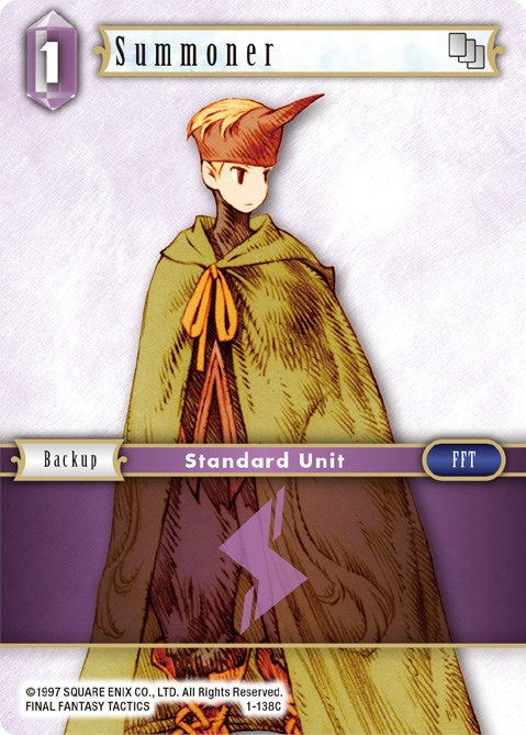 Summoner (Male Unit) [Opus I] | Boutique FDB TCG