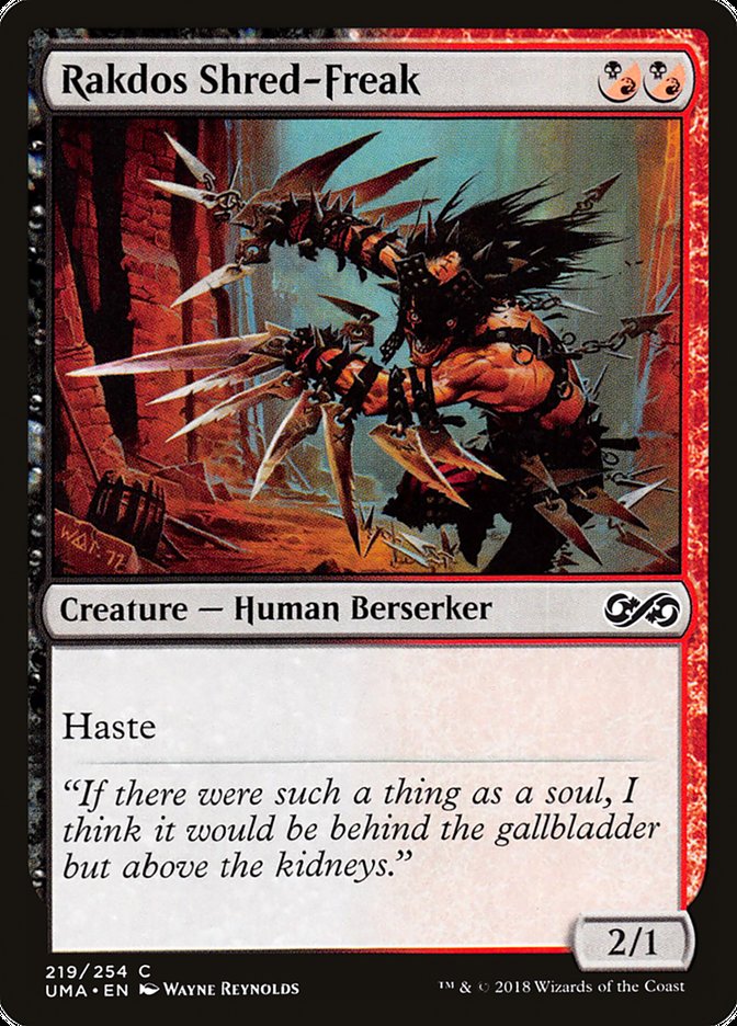 Rakdos Shred-Freak [Ultimate Masters] | Boutique FDB TCG