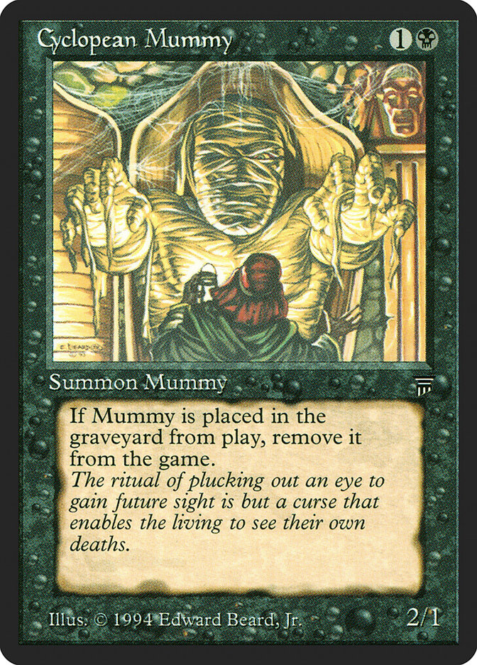 Cyclopean Mummy [Legends] | Boutique FDB TCG