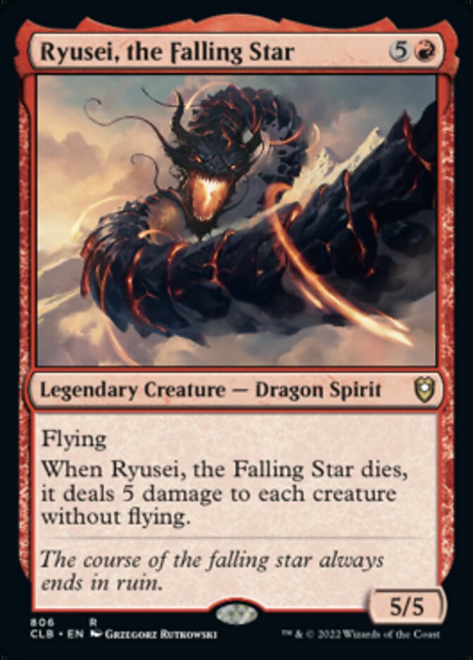 Ryusei, the Falling Star [Commander Legends: Battle for Baldur's Gate] | Boutique FDB TCG