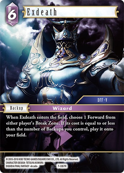 Exdeath [Opus VII] | Boutique FDB TCG