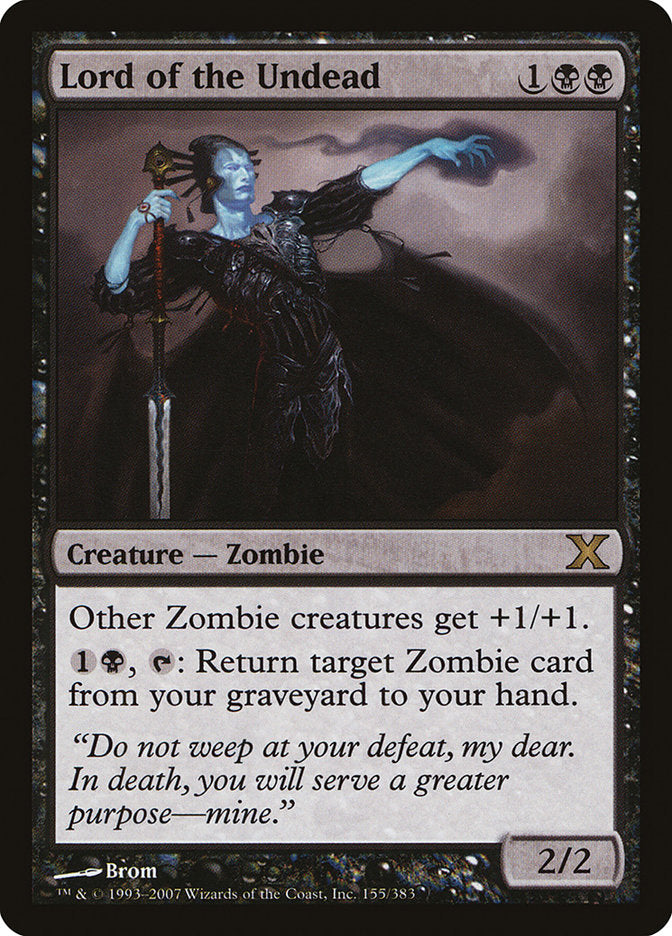 Lord of the Undead [Tenth Edition] | Boutique FDB TCG