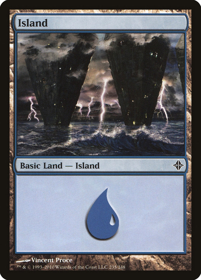 Island (235) [Rise of the Eldrazi] | Boutique FDB TCG